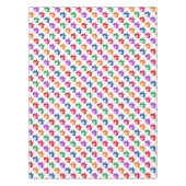  kleurig oliepatroon tafelkleed (Voorkant)