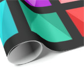 Kleurig ontwerp cadeaupapier (Rol Hoek)