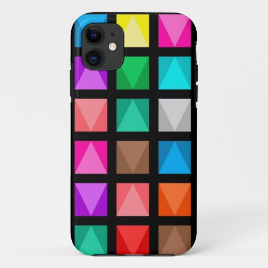 Kleurig ontwerp Case-Mate iPhone case (Achterkant)