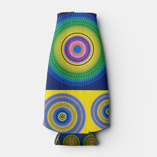 Kleurig ontwerp flesjeskoeler (Voorkant)