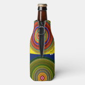 Kleurig ontwerp flesjeskoeler (Fles Achterkant)