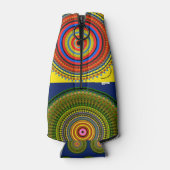 Kleurig ontwerp flesjeskoeler (Achterkant)