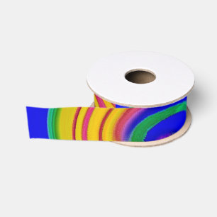 Kleurig ontwerp grosgrain lint