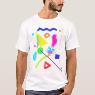 Kleurig ontwerp t-shirt