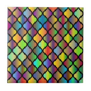 Kleurig ontwerp tegeltje