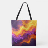 Kleurig ontwerp tote bag (Voorkant)