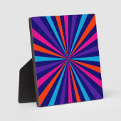 Kleurig ontwerp van het draaiende wiel voor Sun Bu Fotoplaat (Voorkant)