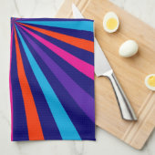 Kleurig ontwerp van het draaiende wiel voor Sun Bu Theedoek (Quarter Fold)