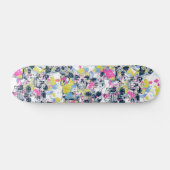 Kleurig ontwerp van schilderspier | persoonlijk skateboard (Horizontaal)