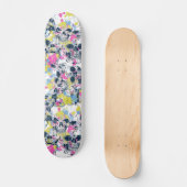 Kleurig ontwerp van schilderspier | persoonlijk skateboard (Voorkant)