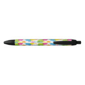 Kleurig ontwerp van schilderverf zwarte inkt pen (Achterkant)