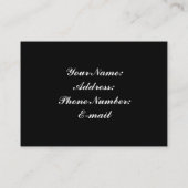 Kleurig ontwerp visitekaartje (Achterkant)