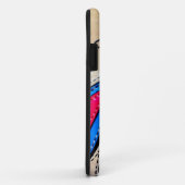 Kleurig ontwerp voor de lievlieg Case-Mate iPhone case (Achterkant/rechts)