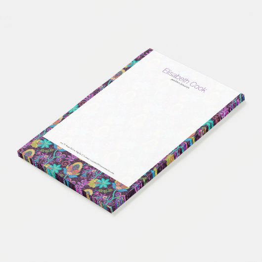 Kleurig ontwerp voor flacons van glas post-it® notes (Schuin)