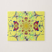 Kleurig ontwerp voor helderlicht legpuzzel (Horizontaal)