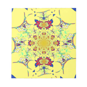 Kleurig ontwerp voor helderlicht notitieblok