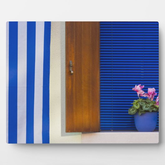Kleurig ontwerpcontrast bij verblijf fotoplaat (Voorkant)