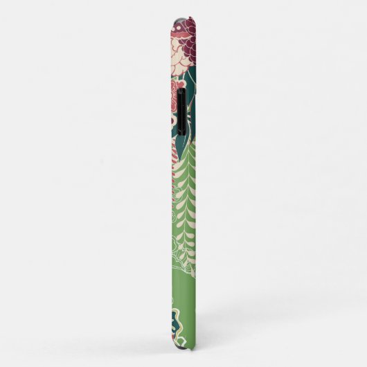 Kleurig oosterse zijde Case-Mate iPhone case (Achterkant/rechts)