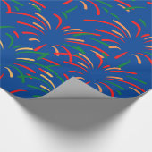 Kleurig opvulpapier cadeaupapier (Hoek)