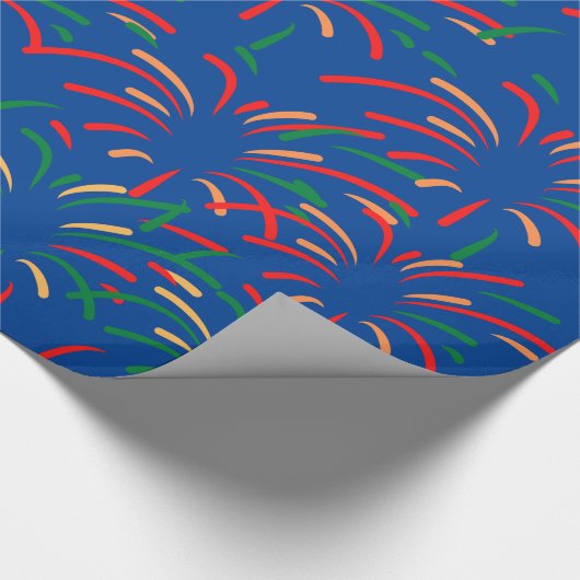 Kleurig opvulpapier cadeaupapier (Hoek)