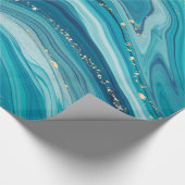 Kleurig opvulpapier voor vloeibaar marmer cadeaupapier (Hoek)