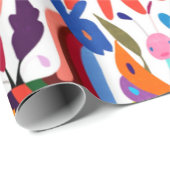 Kleurig Otomi-afdrukpapier Cadeaupapier (Rol Hoek)