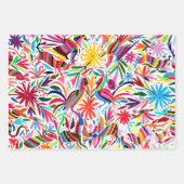 Kleurig Otomi-afdrukpapier Inpakpapier Vel (Voorkant 3)