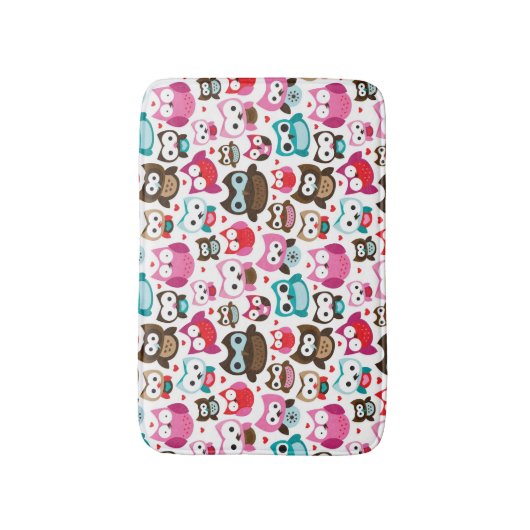 kleurig ovenpatroon badmat (Voorkant Verticaal)