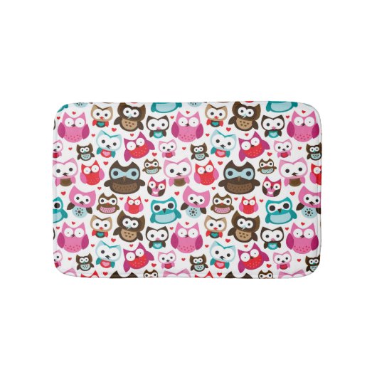 kleurig ovenpatroon badmat (Voorkant)