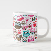 kleurig ovenpatroon grote koffiekop (Rechts)