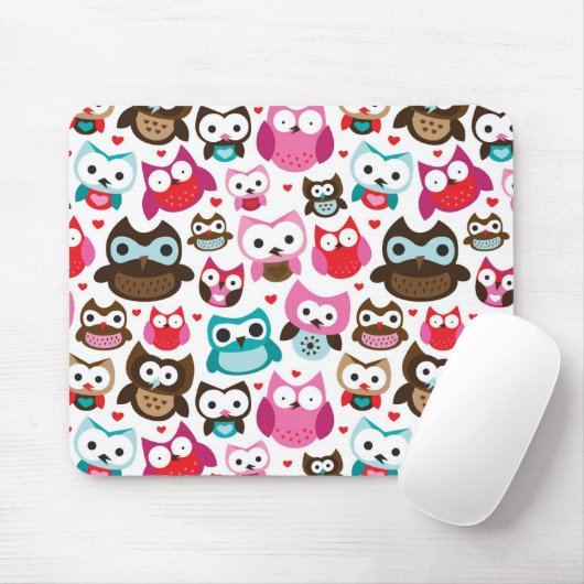 kleurig ovenpatroon muismat (Met muis)