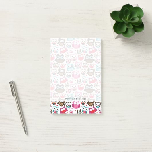 kleurig ovenpatroon post-it® notes (Kantoor)