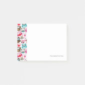 kleurig ovenpatroon post-it® notes (Voorkant)