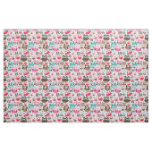 kleurig ovenpatroon stof (Fat Quarter)