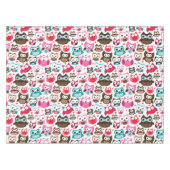 kleurig ovenpatroon tafelkleed (Voorkant (Horizontaal))