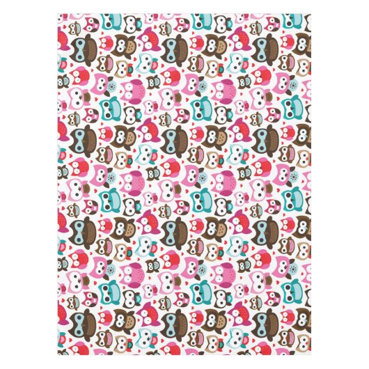 kleurig ovenpatroon tafelkleed (Voorkant)