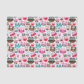 kleurig ovenpatroon tissuepapier (Voorkant)