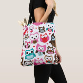 kleurig ovenpatroon tote bag (Dichtbij)