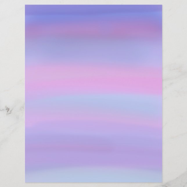 Kleurig Paars gekleurd scrapboogpapier (Voorkant)