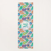 Kleurig paisleypatroon yogamat (Achterkant)