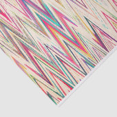 Kleurig papier met gekleurde sinusgolven (Detail)