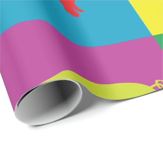 Kleurig papier voor het ompakken van varkens (Rol Hoek)