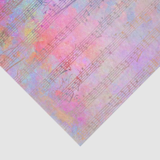  kleurig papier voor muziekbladen (Detail)