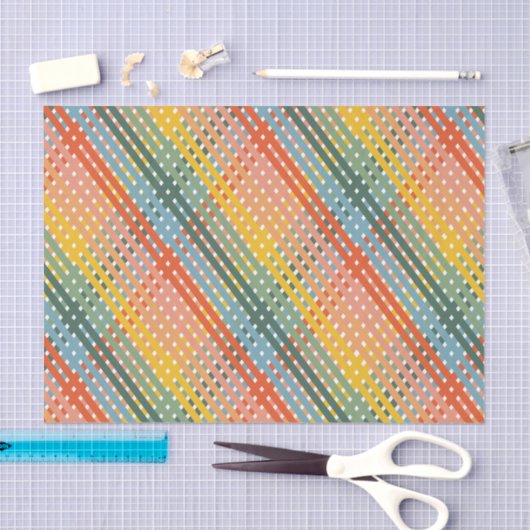 Kleurig papier voor speldenpapier (Craft)