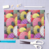 Kleurig paraplutissuepapier tissuepapier (Craft)