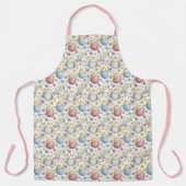 Kleurig Pasen Schort met Pastel Ei Design (Voorkant)