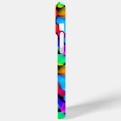 Kleurig patroon Case-Mate iPhone case (Achterkant / Links)