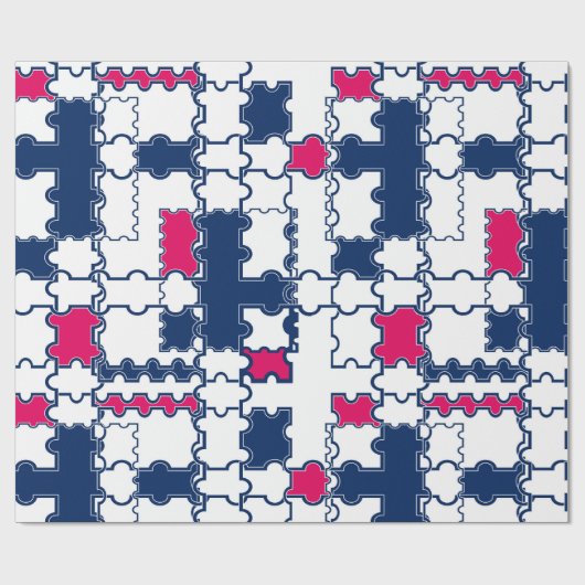 Kleurig patroon, elegant cadeaupapier (Vlak)