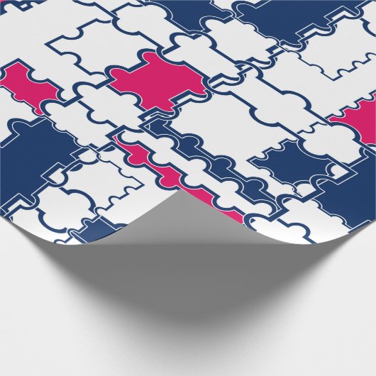 Kleurig patroon, elegant cadeaupapier (Hoek)