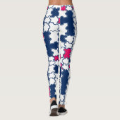 Kleurig patroon, elegant leggings (Achterkant)